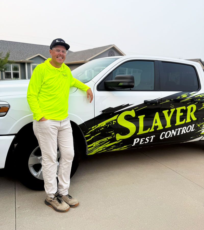 Nick Curry with Truck